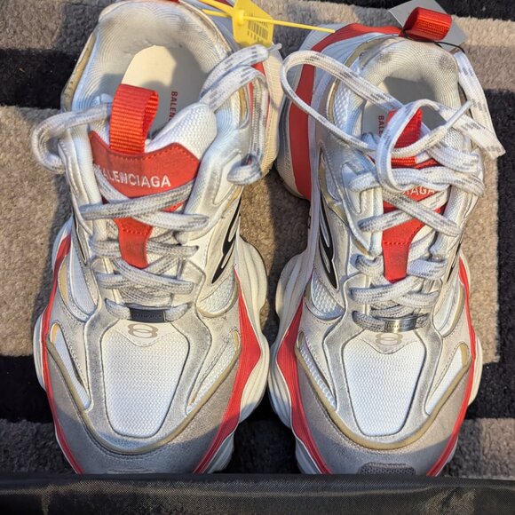 BALENCIAGA/ CARGO Sneakers White Size:43 - Picture 2 of 3